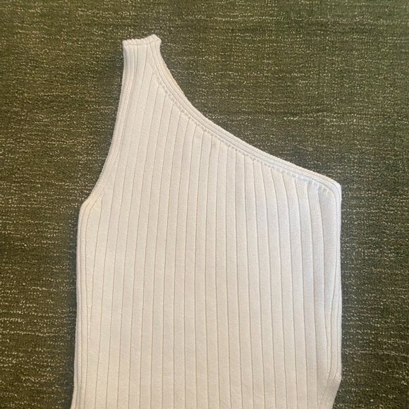 Wilfred Knit Canto One Shoulder Top - Wool & Cotton - Picture 2 of 5